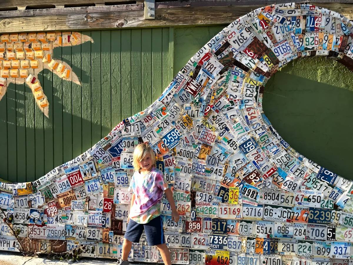 Seagreen Gallery License Plate Wall Seagreen Gallery License Plate Wall